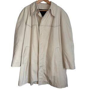 Vintage 70's London Fog Polar Plus Coat Men's 42 Long Liner Removable